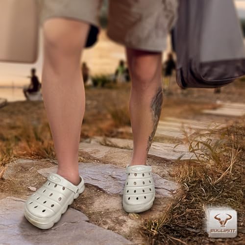 BULLIANT Men Clogs Mules Sandals Unisex Cushioned Footbed,Arch Support - image 7