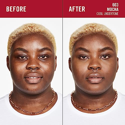 Rimmel Lasting Finish 35Hr Foundation 603 Mocha, Full Coverage, Hydrating, SPF20, Hyaluronic Acid, Vitamin E, 2% Niacinamide - Image 3