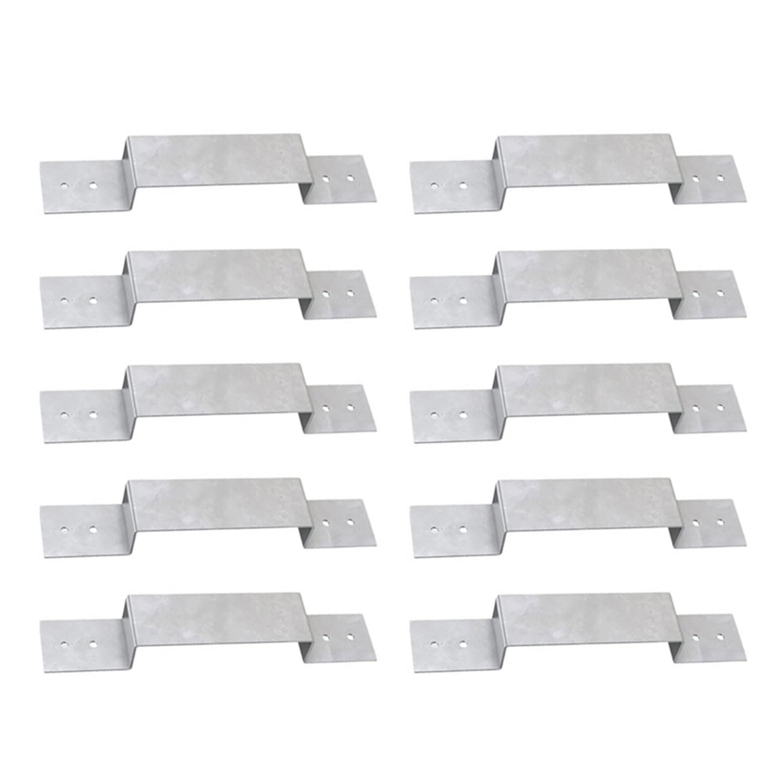 Msioytog Multicolor Of 10 Fence Panel Fence Post Fixing Metal Post Mounting Panel Supports For Outdoor Secure Posts Security Supports