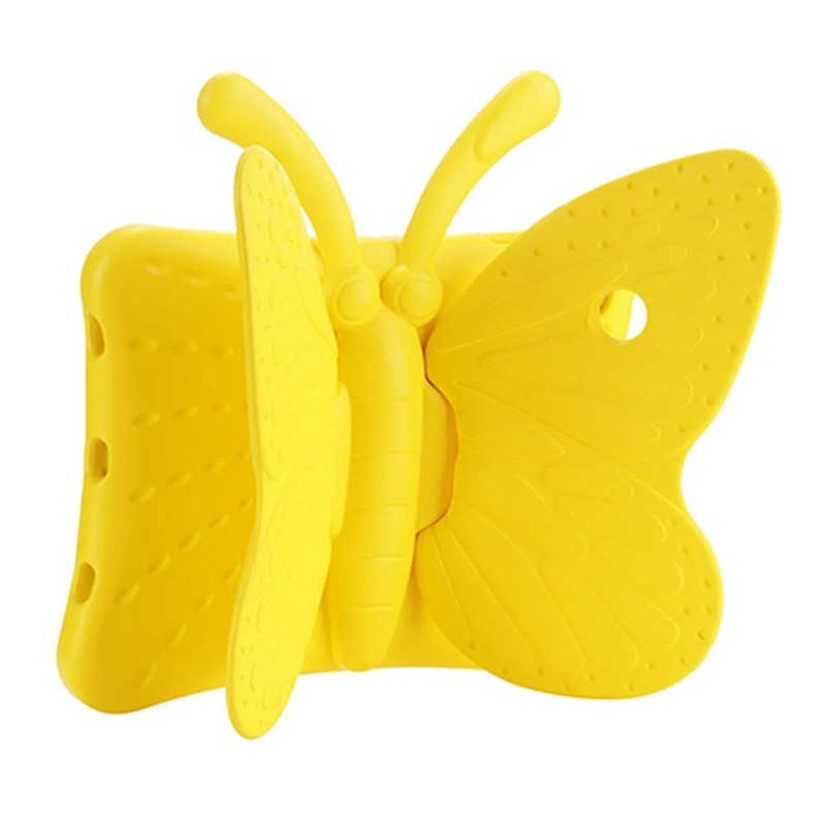 Zore 11274 Apple iPad 2 3 4 ile Uyumlu Butterfly Standlı Tablet Kılıf, Sarı
