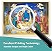 MoinKidz Wooden Nativity Puzzle, 48 Piece Puzzles for Kids Ages 3-5, Nativity Set Christmas Puzzle for Kids Ages 4-8
