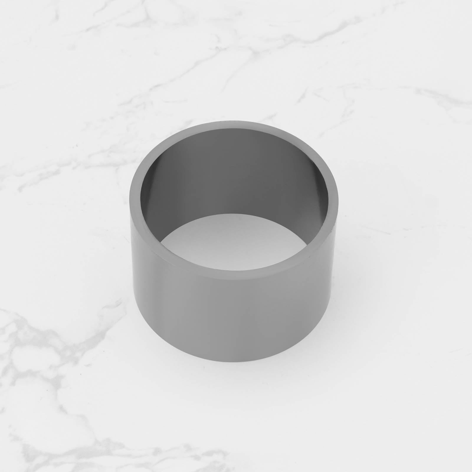 2 Pezzi Guarnizione Tubo di Scarico Moto Guarnizione Tubo di Scarico Mmuffler per Tubo di Scarico con Diametro Interno 45 Mm 50x45x33 Mm Grigio