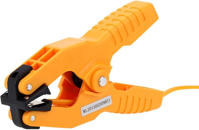 KKnoon -40~200°C Pipe Temperature Clamp Sensor K-Type Thermocouple Probe