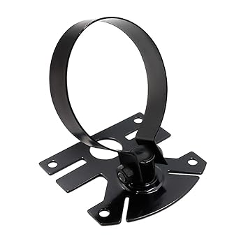 Car 2 Inch 52mm Single Hole Dash Gauge Pod Holder Black Stainless Steel