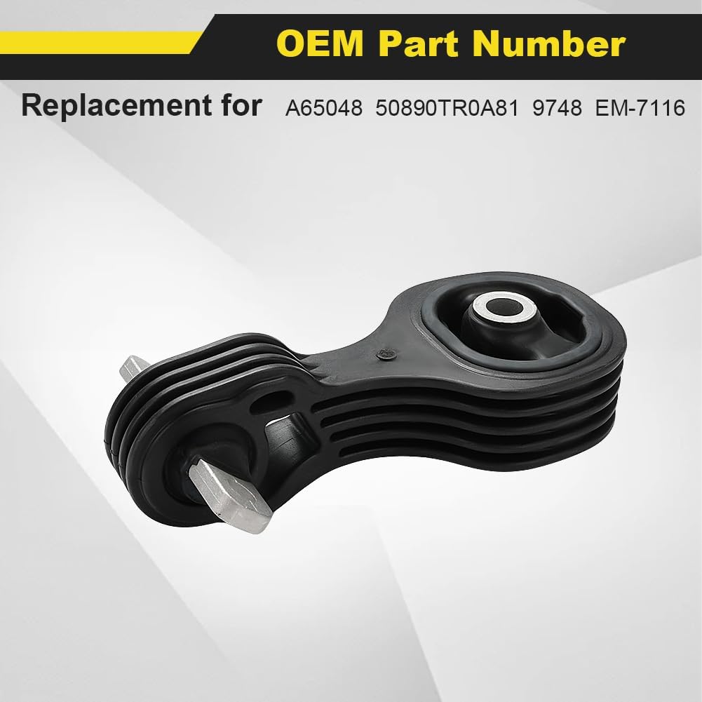 Engine Rear Torque Strut Mount Compatible with 2012-2015 Honda Civic Auto Trans/Auto CVT Trans Replacement for A65048 50890TR0A81 9748 EM-7116