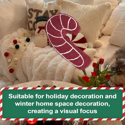 Coussin de Noël en peluche pour canapé inconfortable et salon sans décoration - 6