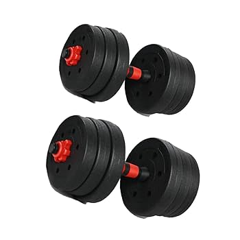 Amazon | FKstyle ダンベル 20kg セット バーベル 可変式 2個