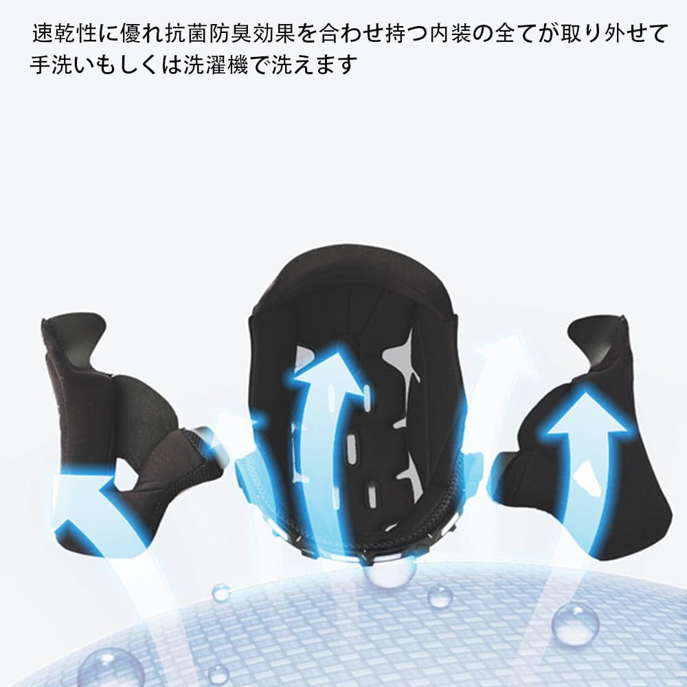 Amazon.co.jp: AIS Bluetoothフルヘルメット フリップアップ フェイス