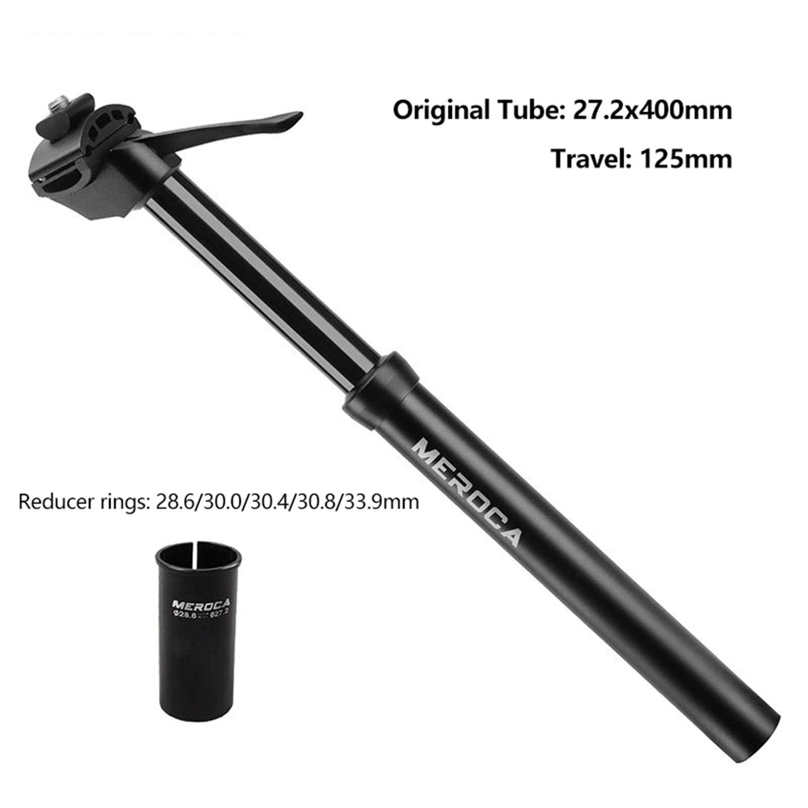 Ulepszona hydrauliczna sztyca podsiodłowa Speed Up 27,2/28,6/30,0/30,4/30,8/31,6/33,9 mm, sprężyna 100 mm/120 mm, sztyca podsiodłowa do rowerów górskich