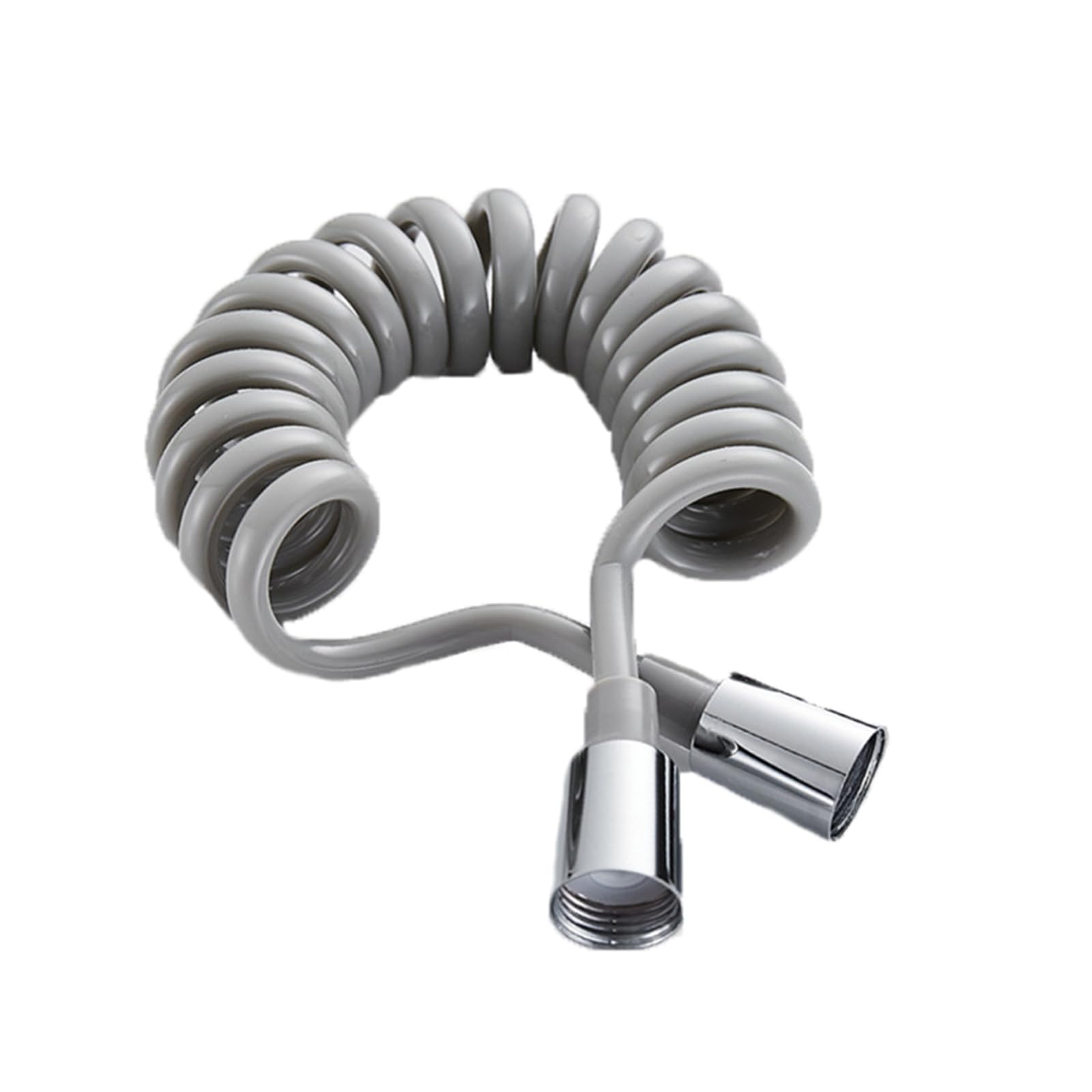 Manguera de ducha ajustable de acero inoxidable flexible de 45 cm2 m para pulverizador de bidé, gris galvanizado duradero con opciones multicolor para una mejor experiencia de baño