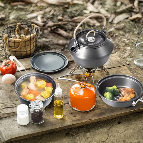 Ensemble de cuisine pour randonnée et kit de camping survie - 3