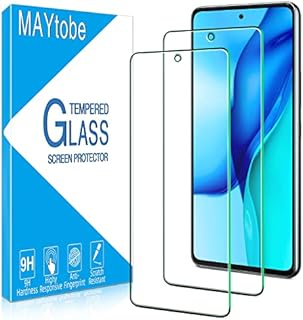 MAYtobe 2 Pack Screen Protector for Samsung Galaxy A53 5G Tempered Glass, Case Friendly, Bubble Free, 9H Hardness, Anti-Scratch, Easy to Install