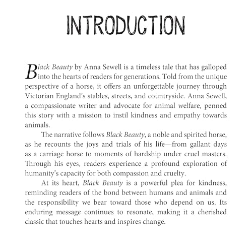 Image of Black Beauty - Literary Classic - Unabridged & Complete (192 Pages) - Paperback Edition with Premium Cover - Fiction Novel for Readers of All Ages (Classic Novels)