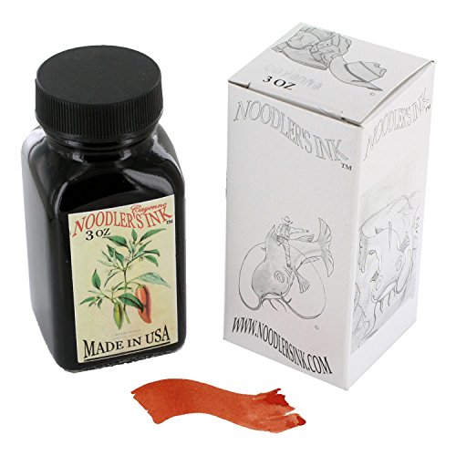 Image of Noodler's Ink Fountain Pen Bottled Ink, 3oz, Cayenne