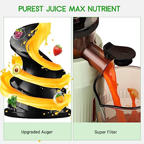 Compare Juicer MachinesSOVIDER Compact Slow Masticating Juicer