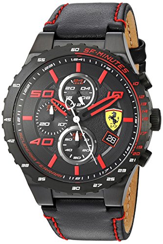Preisvergleich Produktbild Scuderia Ferrari Herren Analog Quarz Uhr 830363