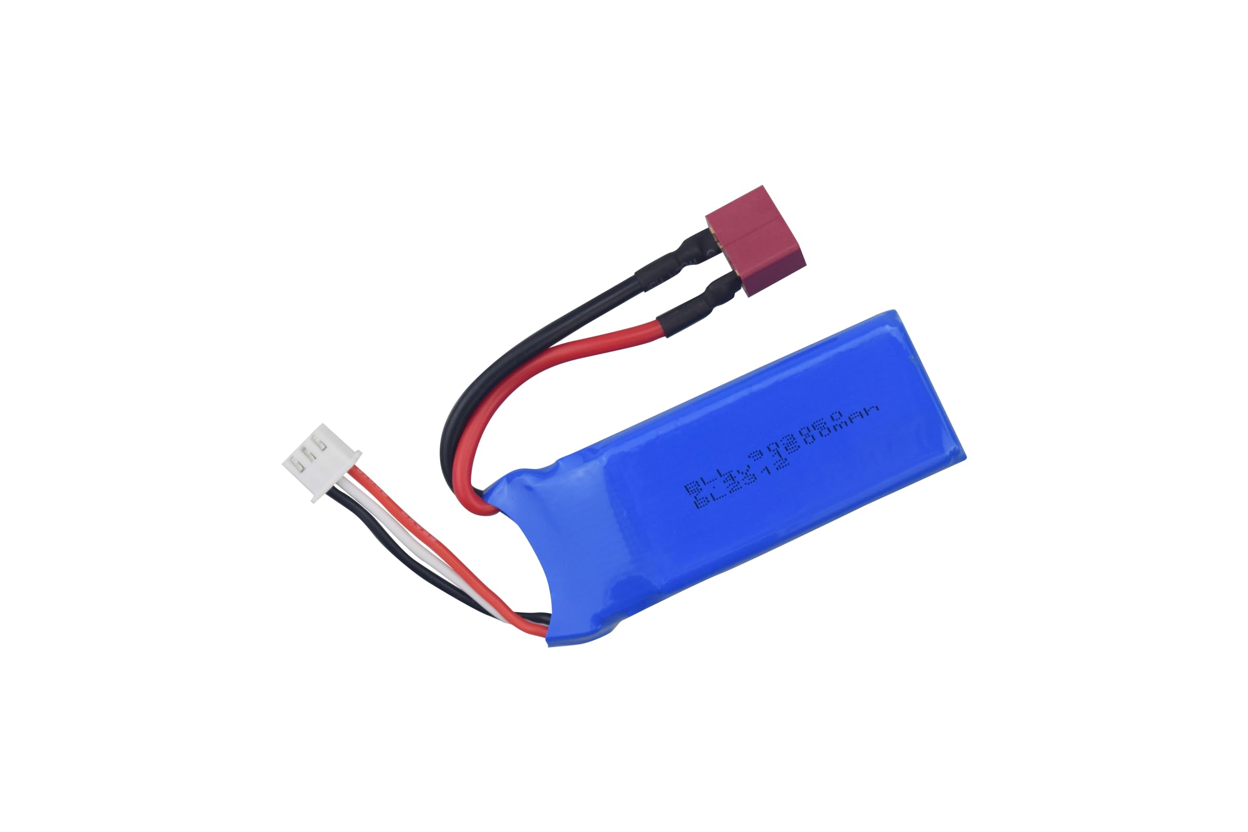 Batería De Litio 7.4V 1500mAh SM-3P – Pack De 2 Con Cable USB Para Coches RC Y Más
