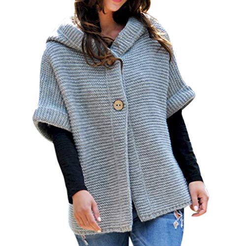 Chaquetas de Punto Mujer Cortas Basicas Invierno Tallas Grandes PAOLIAN Abrigo Mujer...