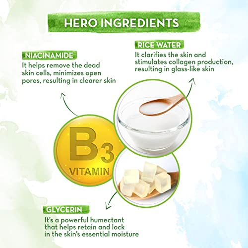 Mamaearth Rice Face Scrub for Glowing Skin, With Rice Water & Niacinamide for Glass Skin - 100 g - Image 6