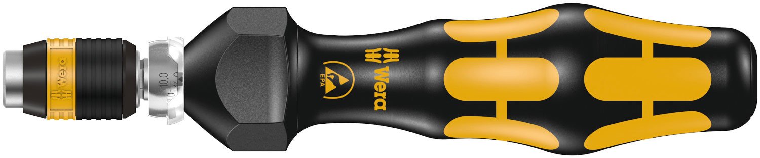 Wera 05074782001 7431 ESD Kraftform Adjustable Torque Screwdriver ...
