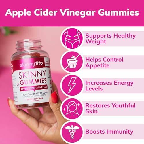 Skinnyfit Skinny Gummies Apple Cider Vinegar Gummies W/ The Mother, Healthy Weight thumb #4