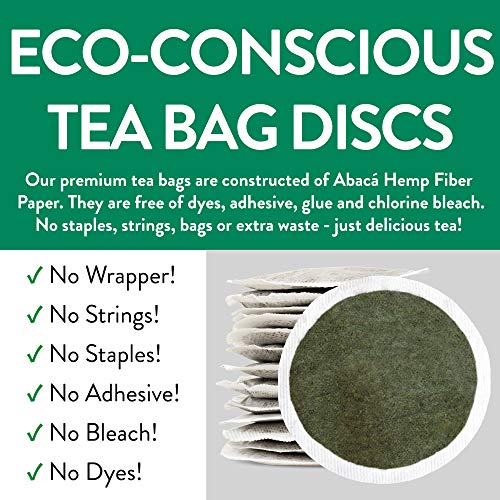 FGO Organic Moringa Tea, 100 Count, Eco-Conscious Tea Bags, Resealable Bag, Caffeine Free, Packaging May Vary (Pack of 1) - Image 6