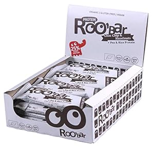Roobar Protein Schokochip & Haselnuss Riegel 16 x 40g