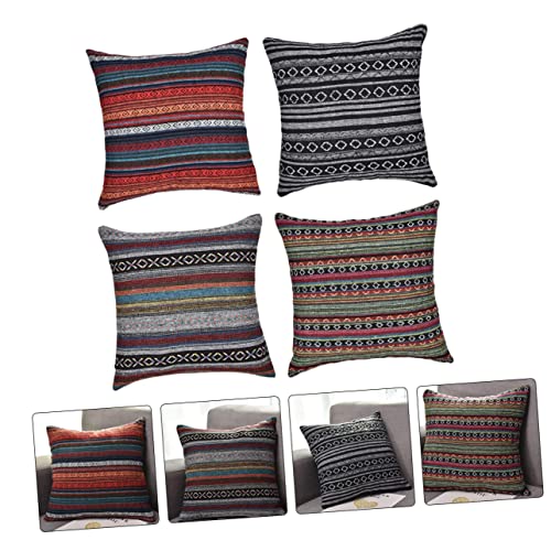 Housse de coussin vintage Stripe par MAGICLULU | Lot de 4