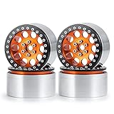 RCLIONS 2.2" Beadlock Wheels for