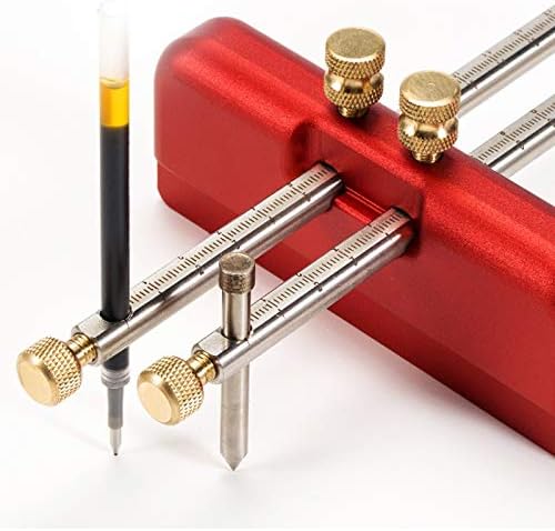 Adjustable Marking Gauge Wood Scribing Mortise Gauge DIY Woodworking Aluminum Alloy Scribe Tool