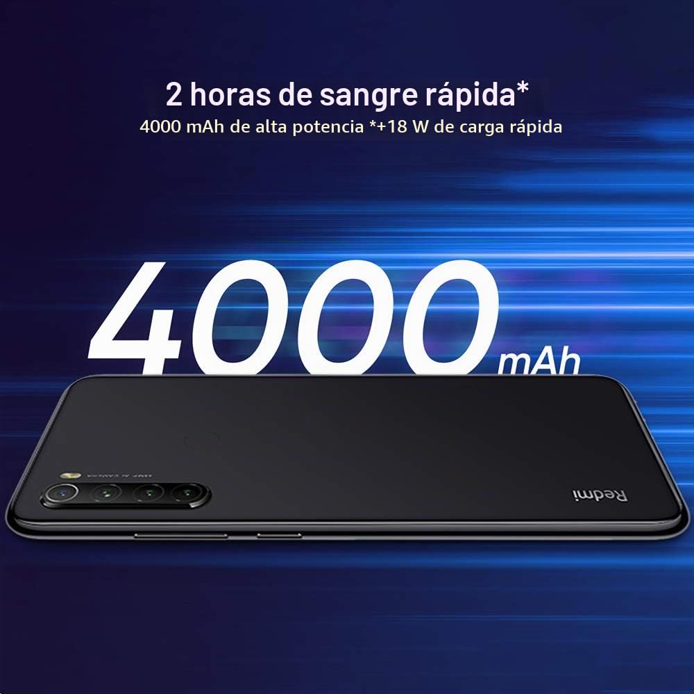 Xiaomi Redmi Note 8 RAM 4GB ROM 64GB Android 9.0 Versión Global