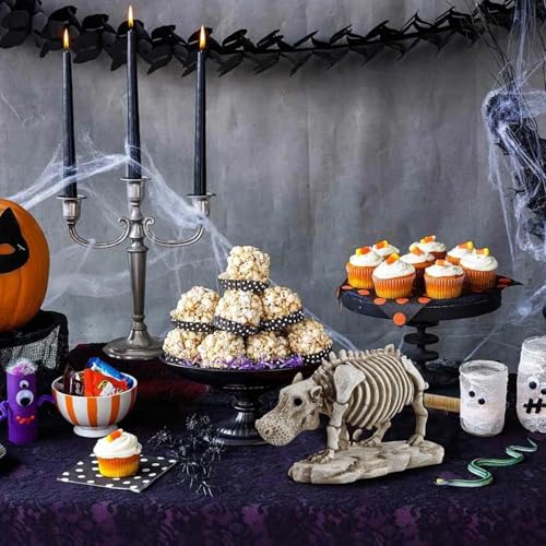 Accessoire de squelette d'animal hippopotame Halloween résine solide sans odeur - 5