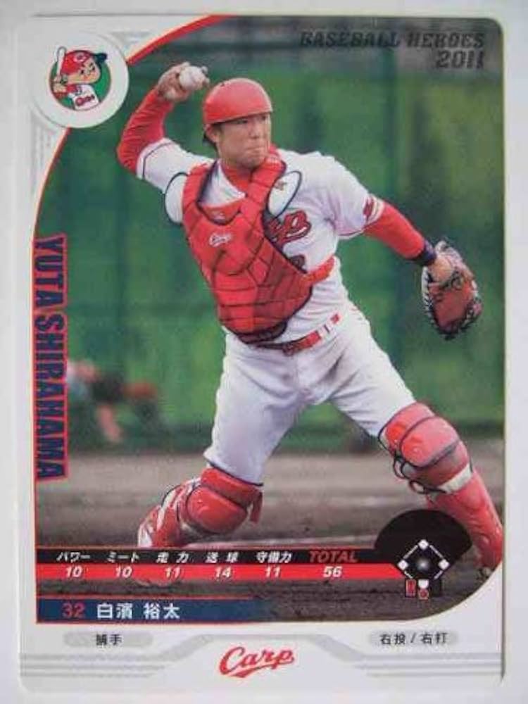 Amazon.co.jp: BBH2011 白カード 白濱裕太(広島) : おもちゃ