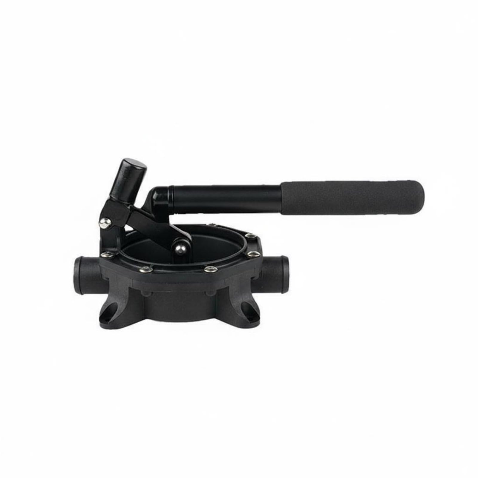 Handpumpe Manuelle Presspumpe Diaphragmpumpe Wasserpumpe Bilgepumpe Mechanisch Zuverlässig Aluminiumgriff Energieunabhängig für Boot Yacht Wohnmobil