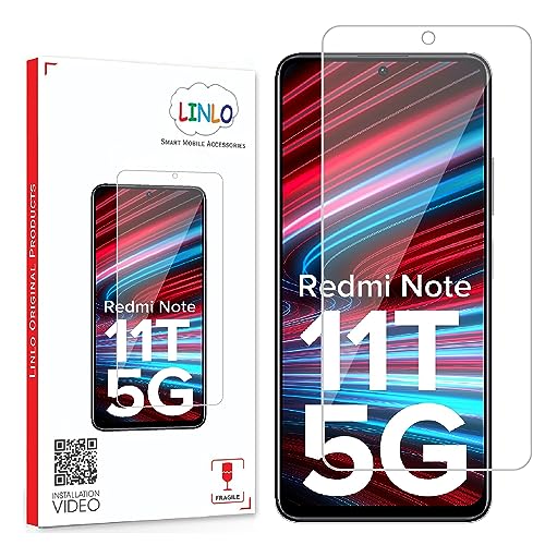 Image of Tempered Glass Screen Protector Compatible for Redmi K50i 5G / Redmi Note 11T 5G / Poco M4 Pro 5G with Full Screen Coverage; Except Edges and Easy Installation Kit(Transparent), Pack of 1