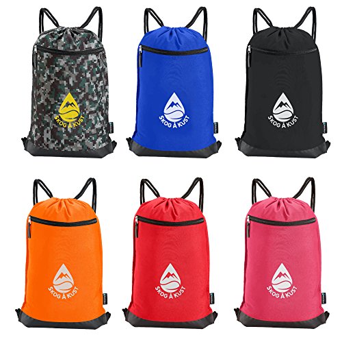 geckobrands waterproof drawstring 2.0 backpack