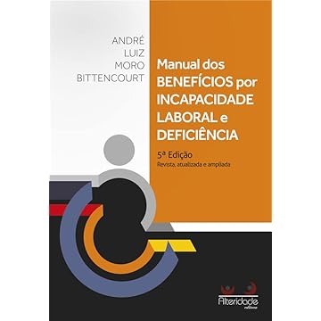 Capa do livro Manual de Benefícios por Incapacidade Laboral e Deficiência 5ed.2023