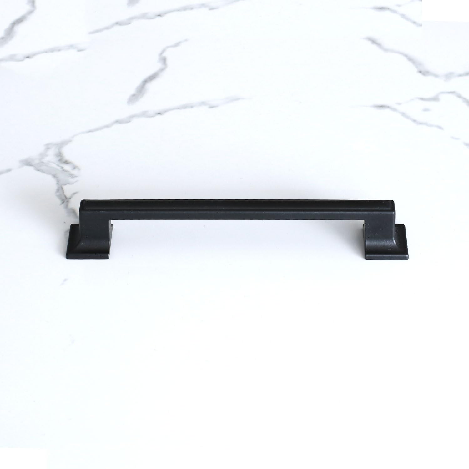 Badem10 Gama 128 mm Siyah Kulp Metal Mutfak Mobilya Çekmece Dolabı Dolap Kulpları Kapak Kulbu Kulpu 12.8 cm