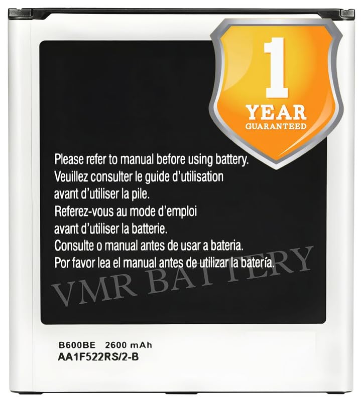 Image of Original B600BC Battery Compatible for Samsung Galaxy S4 (GT-I9500, I9502, I9505, I9506) - (2600mAh) - 1 Year Warranty K7