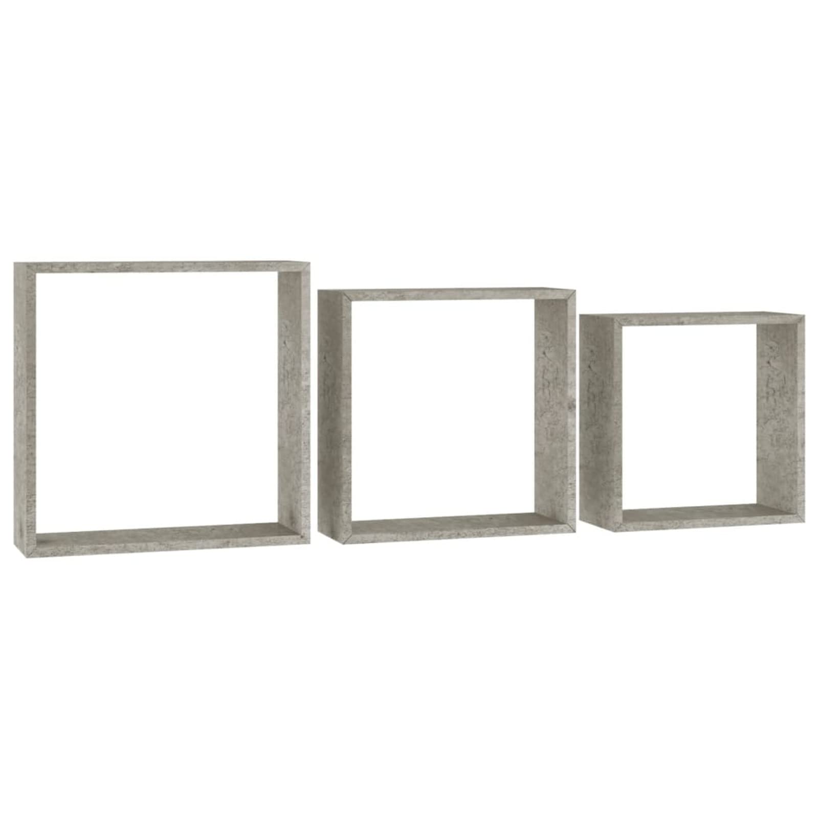 Tidyard Set 3 Mensole da Parete Moderne Design a Cubo in MDF per Libri/Dvd,Mensole da Muro a Cubo,Mensola a Cubo,Mensola da Muro Design,Mensole da Caneretta