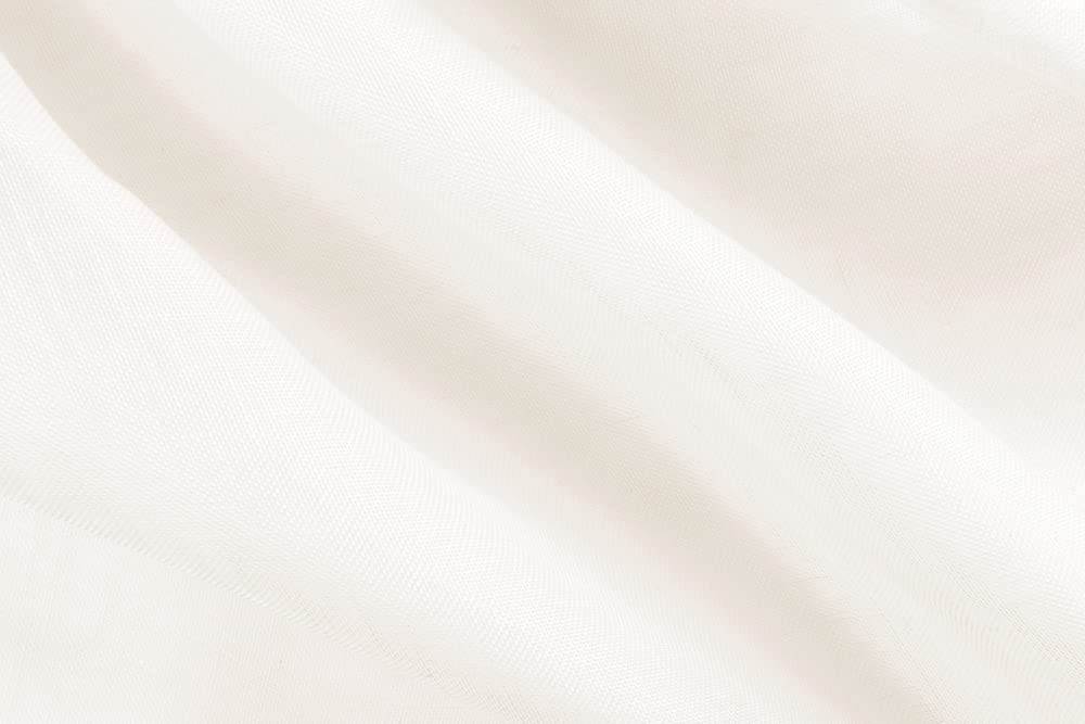 Linder 0170 /15/375FR Voile de Lin Sable Oeillets 145 x 260 cm