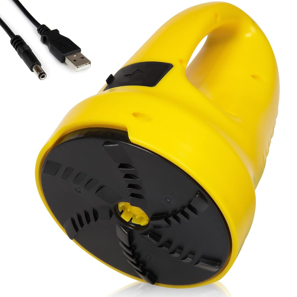 Yrreaty Electric For Windshield Glass Frost Scraper Usb Rechargeable Snow Ice Automotive Portable Cordless Premium Quality