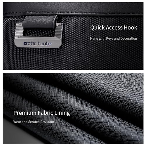 Image of Arctic Hunter Premium Business Backpack 15.6 Inch Water Repellant Scratch Resistant with Multiple Pocket Travel Daypack, B00492