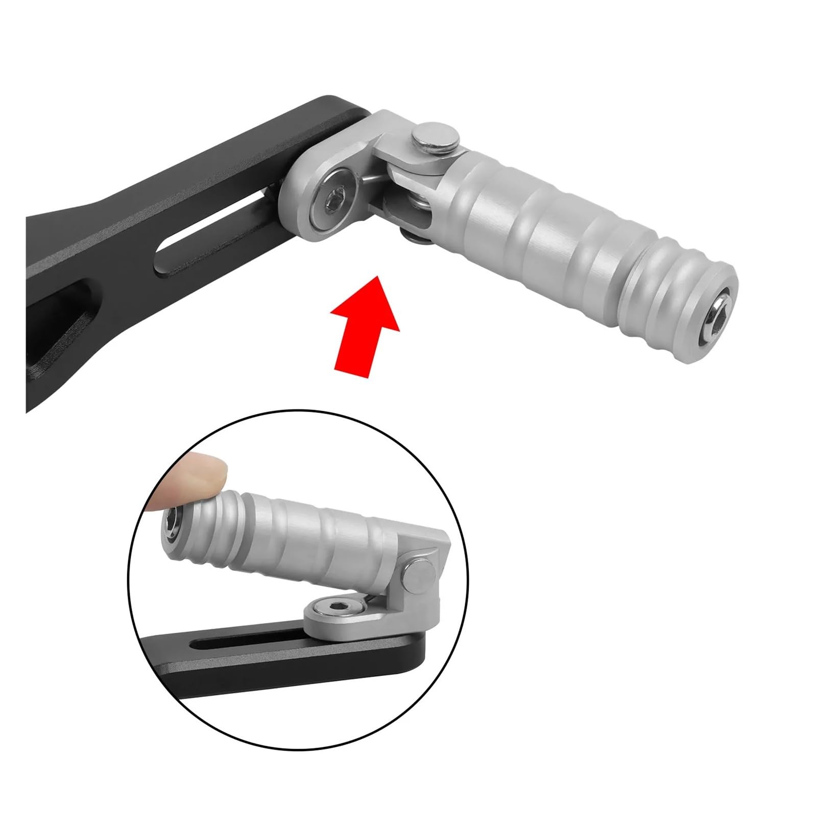 Schalthebel Klappbar Klappbarer Schalthebel mit Pedalverstellung
