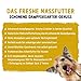 Bosch Freshe Schnauze, Huhn mit Kürbis und Brokkoli 8 x 250 g, Schonend Dampfgegartes Nassfutter für Hunde, Vollwertiges Alleinfuttermittel mit hohem Fleischgehalt, 8 x 250 g Hundenassfutter