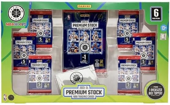2023-24 Panini Hoops Premium Stock Basketball Sealed Bundle Box