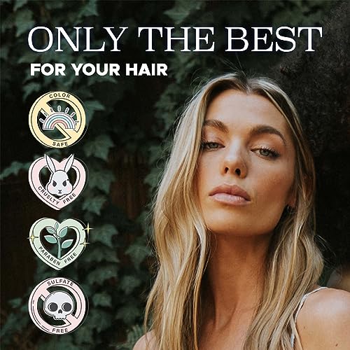 L Luseta Luseta Rosemary Mint Strengthening Shampoo And Conditioner Provide Nourishment & Smoothness For Thin Hair,Reduce Frizz And Add Shine For All Hair Types 16.9Oz×2 thumb #4