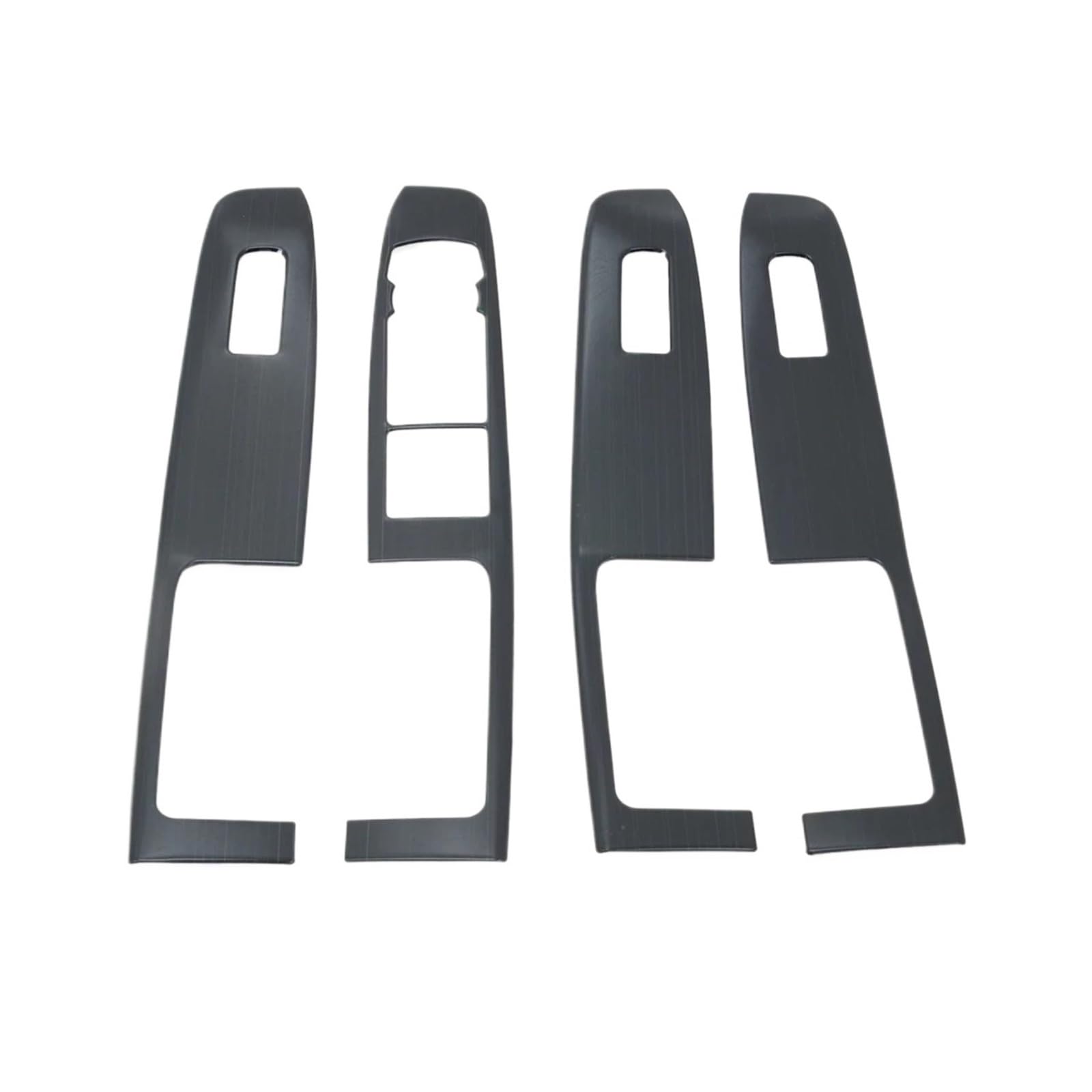 Car Door Armrest Window Lift Switch Button Panel Cover Trim for Ford for Kuga for Escape 2020 2021 2022 2023 2024 Gear Shift Cover Sticker Trim(Stainless Black)