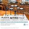 Alesis Drums Nitro Max Expansion Pack - Electric Drum Kit Expansion for Nitro Max with Mesh Tom Pad, 10" Cymbal with Choke and Connection Cables #1