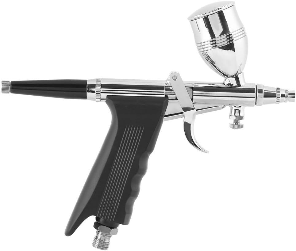 Paint Sprayer Air Spray Gun Kit with 0.3mm 0.5mm 0.8mm Nozzles and Cups Set, Automotive Airbrush